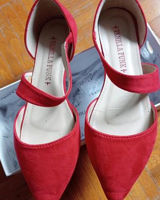 Scarpe rosse ballerine