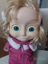 Bambola Masha vintage, alta 40cm