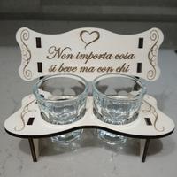 panchina porta bicchieri 