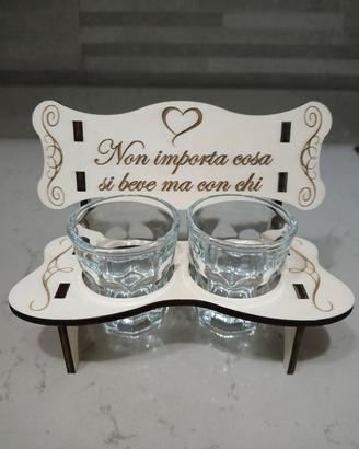 panchina porta bicchieri 