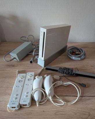 Wii funzionante doppio nunchuck originali