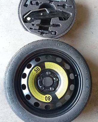 Ruotino con accessori per volkswagen 