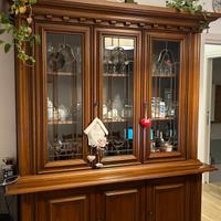 Mobile Vetrina Legno Massiccio