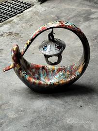 Grande ceramica vintage anni 60