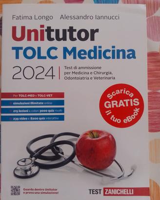 Libro Unitutor Tolc Medicina