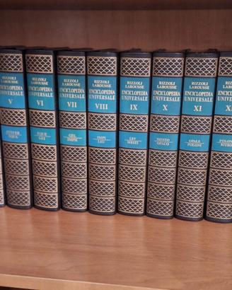 Enciclopedia Rizzoli Larousse 15 volumi