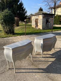 Madie in legno con cassetti