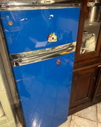 Frigorifero candy vintage blu