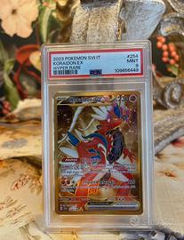 Pokemon Koraidon ex 254/198 Gold - PSA 9 MINT