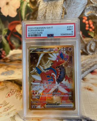 Pokemon Koraidon ex 254/198 Gold - PSA 9 MINT