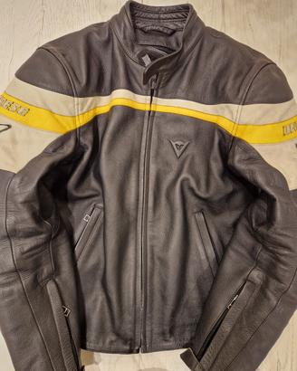 Giacca moto Dainese in pelle TG 48