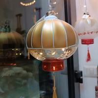 Coppia lanterne con led sconto 50% 