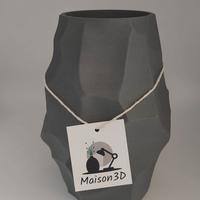 Vaso artigianale in 3D – design sostenibile