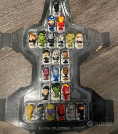 Collezione completa Megapopz Marvel con base