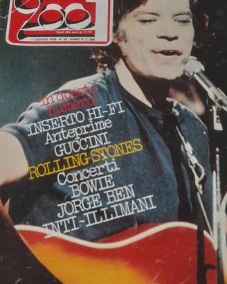 ciao 2001 n 22 1978 riviste rolling stones bowie 