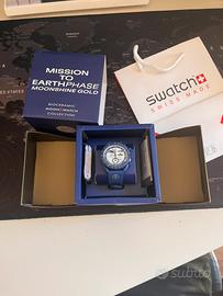 Omega x Swatch MoonSwatch | Earthphase Moonshine