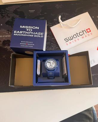 Omega x Swatch MoonSwatch | Earthphase Moonshine