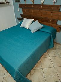 letto matrimoniale in legno