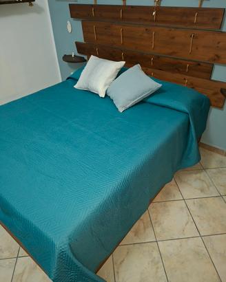 letto matrimoniale in legno