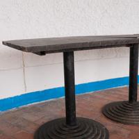 Tavolo quadrato da esterno 1/4 posti 80x80cm legno