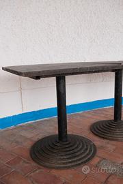 Tavolo quadrato da esterno 1/4 posti 80x80cm legno