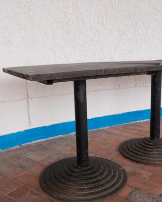 Tavolo quadrato da esterno 1/4 posti 80x80cm legno