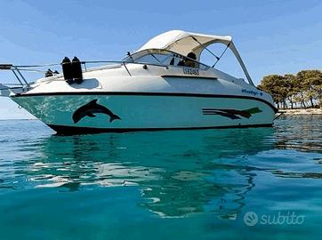 Barca 6 metri + carrello + motore Mercury 115