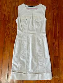 Moschino tubino bianco