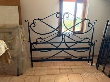 Letto in ferro battuto