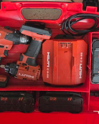 avvitatori hilti con valigetta 