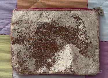 Pochette glitter portaoggetti