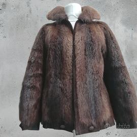 pelliccia vera castorino anni 80 modificagiubbotto