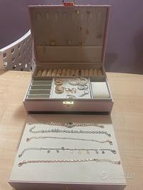 Set 20 gioielli colore oro e argento