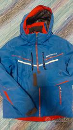 Giacca neve sci con cappuccio 12 anni West Scout