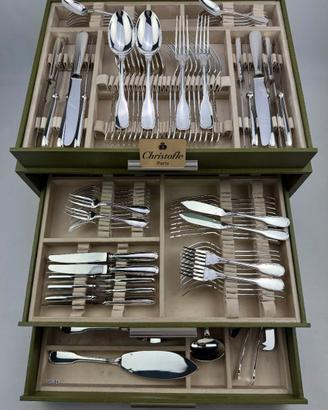 Servizio Posate Christofle Touraine 127 Pezzi