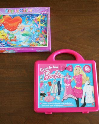 Mattel Crea la tua Barbie - Clem Puzzle Ariel