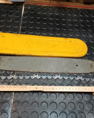 barra+lama e catena motosega 