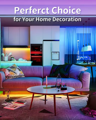 Striscia LED LUCI RGB 5metri +Telecomando 24 tasti