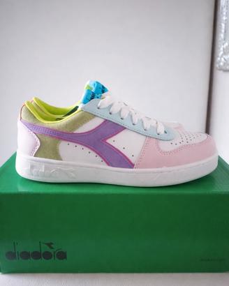 Scarpe Diadora Magic Basket Low WN n.36 nuove mai 