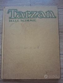 Libro vecchio Tarzan delle scimmie.