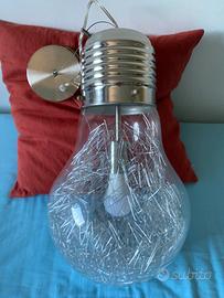 Lampadario Ideal Lux - design lampadina gigante