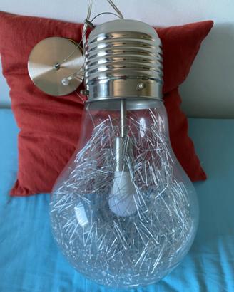 Lampadario Ideal Lux - design lampadina gigante