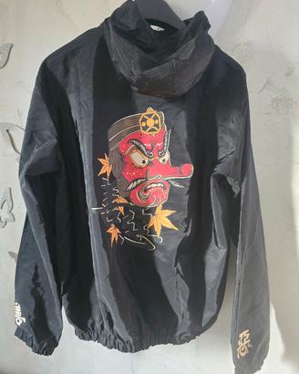 giacca a vento con volto Tengu taglia M