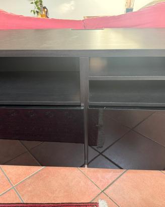 Mobili soggiorno Ikea Besta nero
