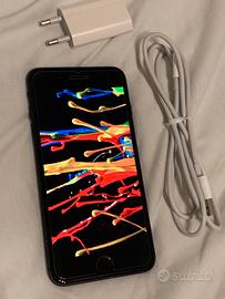 iPhone 7 Plus 128GB Jet Black +cavo e alimentatore