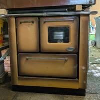 Cucina a legna Sideros – con forno – funzionante