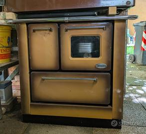 Cucina a legna Sideros – con forno – funzionante