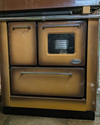 Cucina a legna Sideros – con forno – funzionante