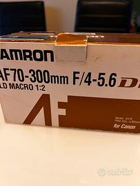 Obbiettivo macro tamron per canon