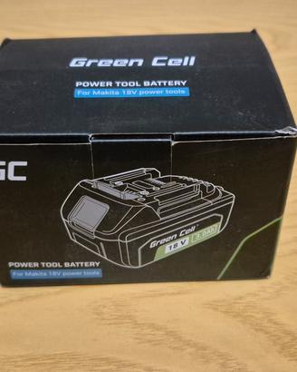 Batteria Green Cell 18V 3.0Ah per Makita LXT - NΝu